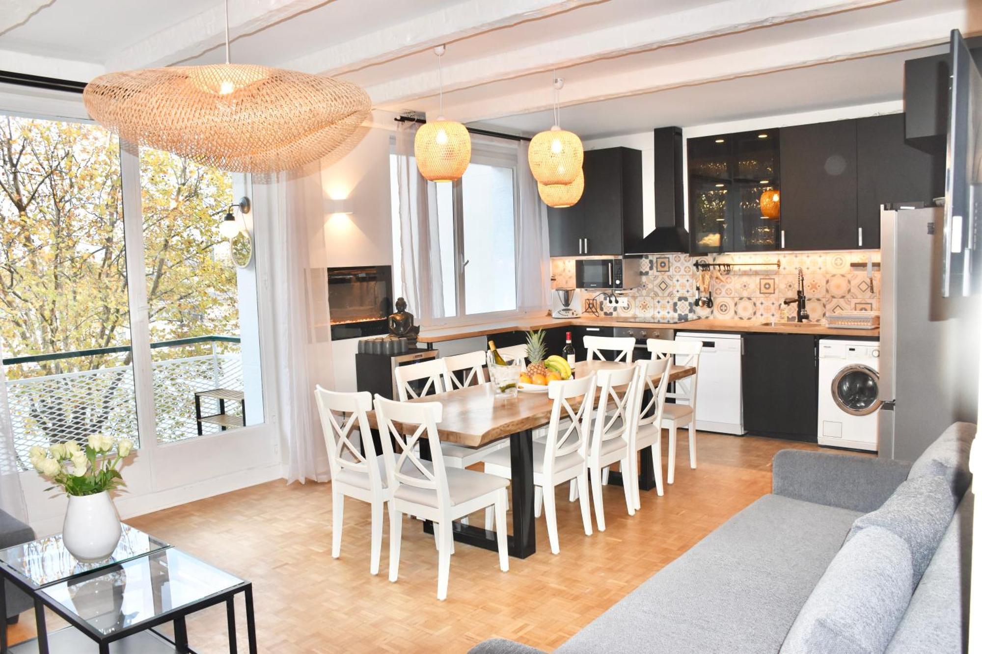 Apartment Parisnicostay - Cosy 4 Bedrooms Flat Seine River Dış mekan fotoğraf